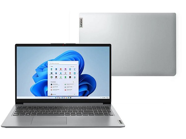 Notebook Lenovo Intel Dual Core N4500 Tela 15,6" Full HD Windows 11