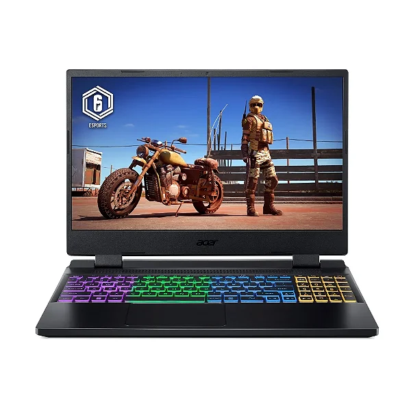 Notebook Acer Nitro AMD RYZEN 7 6800H 16GB 1 Tera SSD Nvidia GeForce RTX 3070 Ti 6GB GDDR6 15,6" Full HD 144 Hz