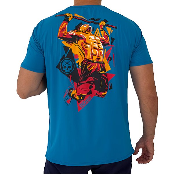 Camiseta Bs Cross - Butterfly Azul