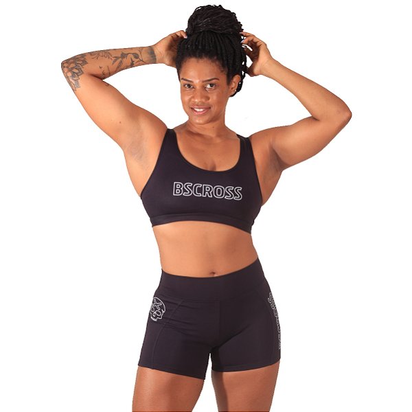 Conjunto Type Bs Cross - Preto