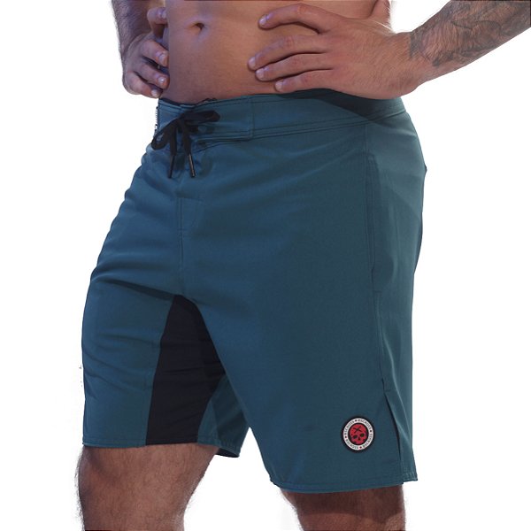 Bermuda All In One Bs Cross - Verde Petróleo