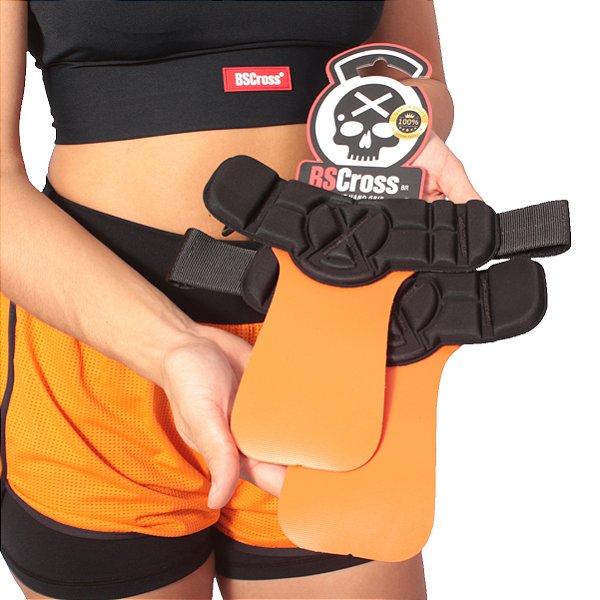 Power Grip Personalizado Bs Cross - Laranja