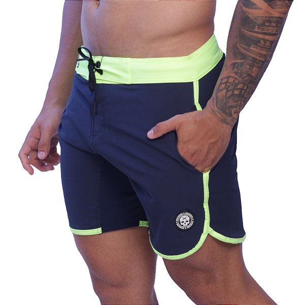 Bermuda Speed BsCross - Marinho Neon