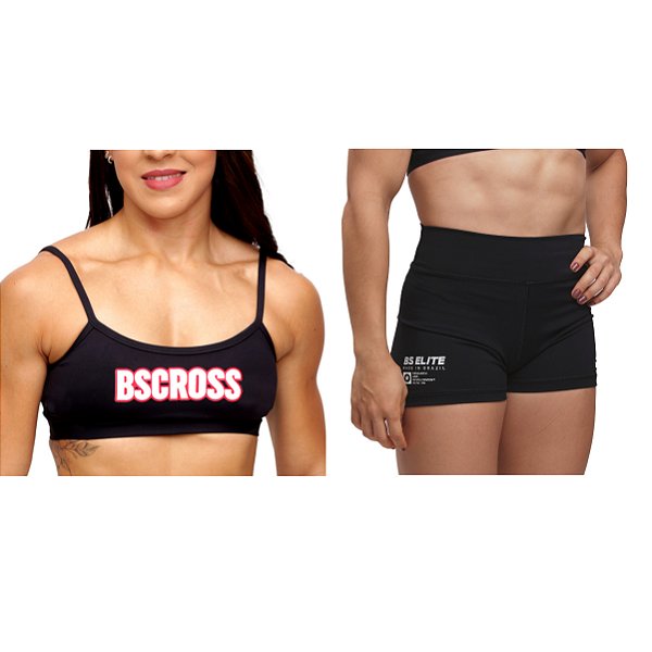 Conjunto Bs Cross Elite - Preto