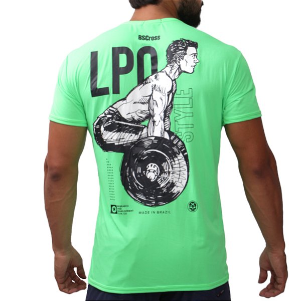 Camiseta Bs Cross - LPO Verde Claro