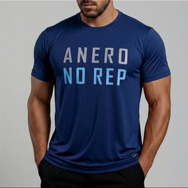 Camiseta Anero - Azul Marinho No Rep