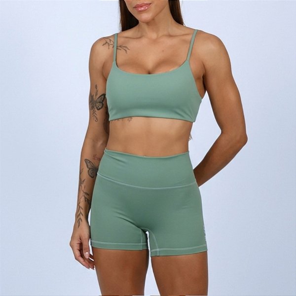 Conjunto Básico Bscross Bolso - Verde Matte
