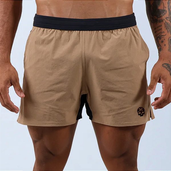 Short Running Curta Bscross - Khaki