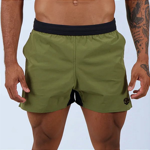 Short Running Curta Bscross - Avocado