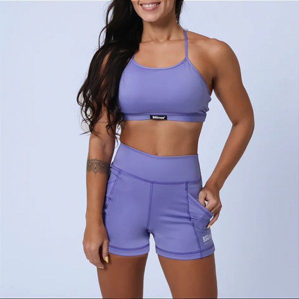 Conjunto Bscross C/ Bolsos Básico - Violet