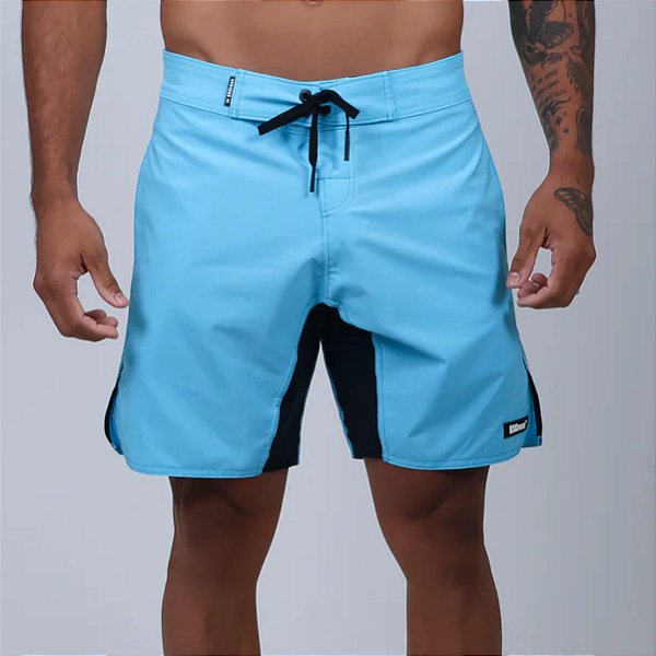Bermuda All In One Bscross - Azul Claro