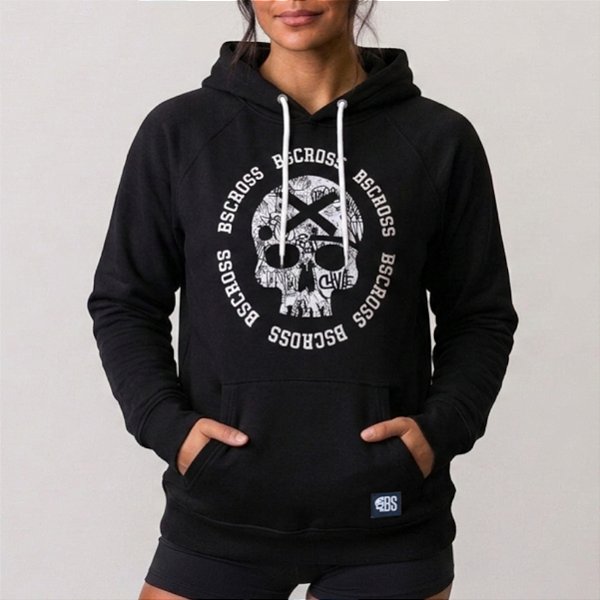 Blusa Moletom Bscross - Skull Loop