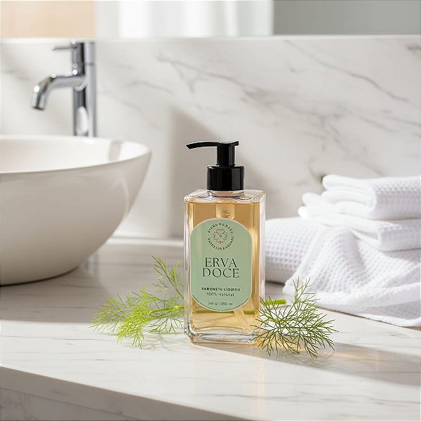 Sabonete líquido Erva Doce
