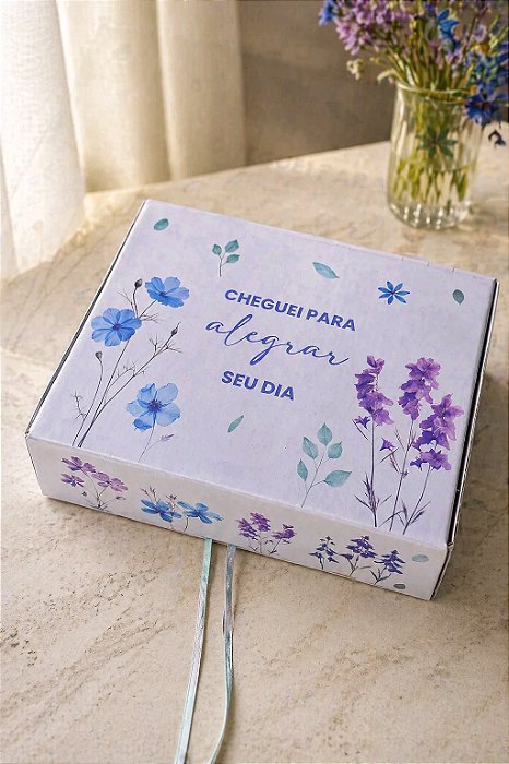 Kit caixa flor