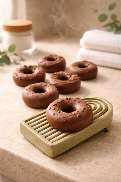 Sabonete chocolate Donuts