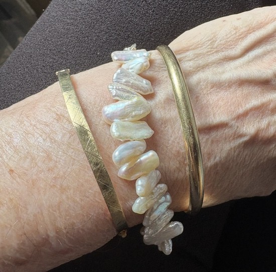 Pulseira de pérolas