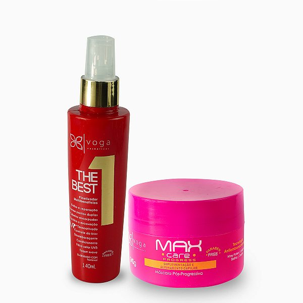 Kit The Best One Multibenefícios e Máscara Max Care Progress
