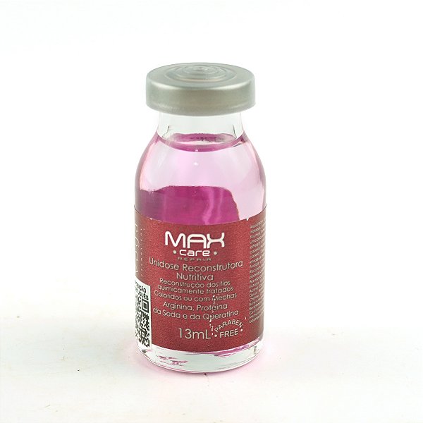 Ampola Reconstrutora Nutritiva Voga Max Care Repair 13ml - Cabelos Fortes