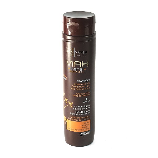 Shampoo Mandioca Voga Max Care Brasil 280ml - Crescimento e Força