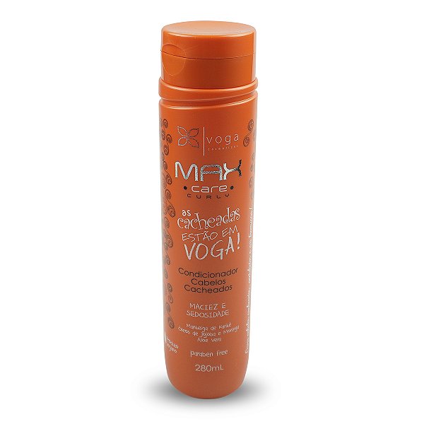 Condicionador Cabelos Cacheados Voga Max Care Curly 280ml