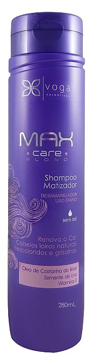 Shampoo Matizador Voga Max Care Blond 280ml