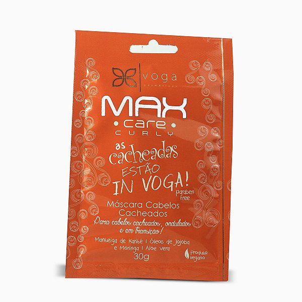 Máscara Sachê Voga Max Care Cachos 30gr