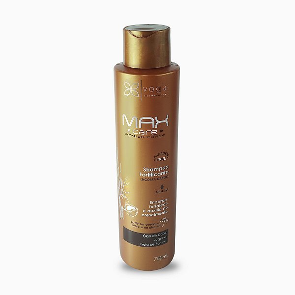Shampoo Fortificante Voga Max Care Power Force 750ml - 30% de Economia!
