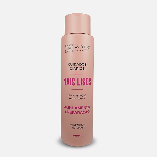 Shampoo Mais Lisos Cuidados Diários 500ml - Alisamento e Brilho