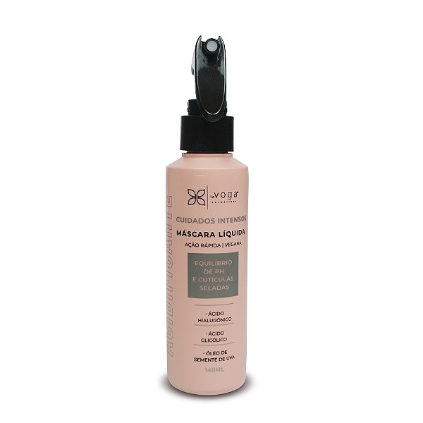 Máscara Líquida Acidificante In Voga 140ml - Hidratação, Proteção e Brilho