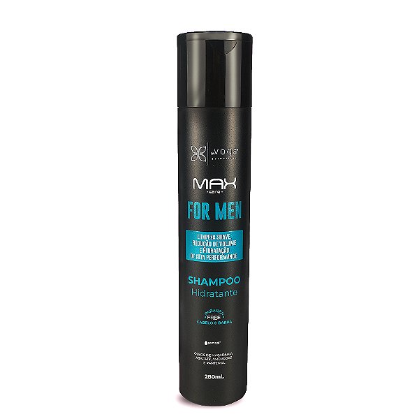 Shampoo Hidratante In Voga for Men 280ml - Cabelo e Barba Saudáveis