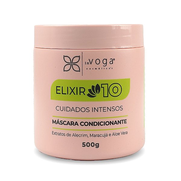 Máscara Condicionante In Voga Elixir 10 - 500g