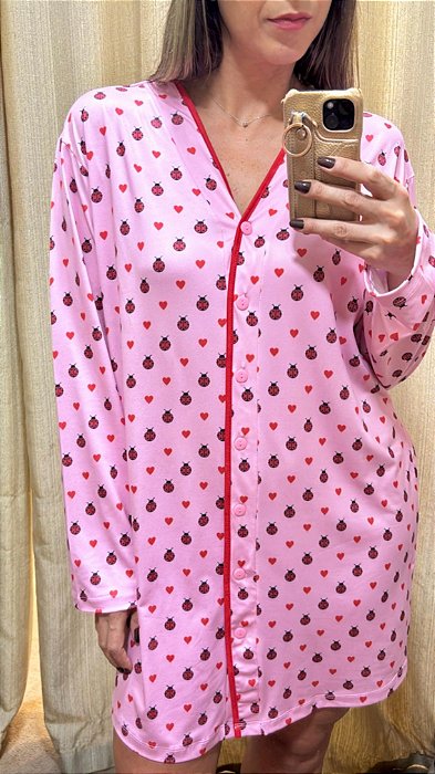 Camisola Aberta Fabi Joaninha 11753