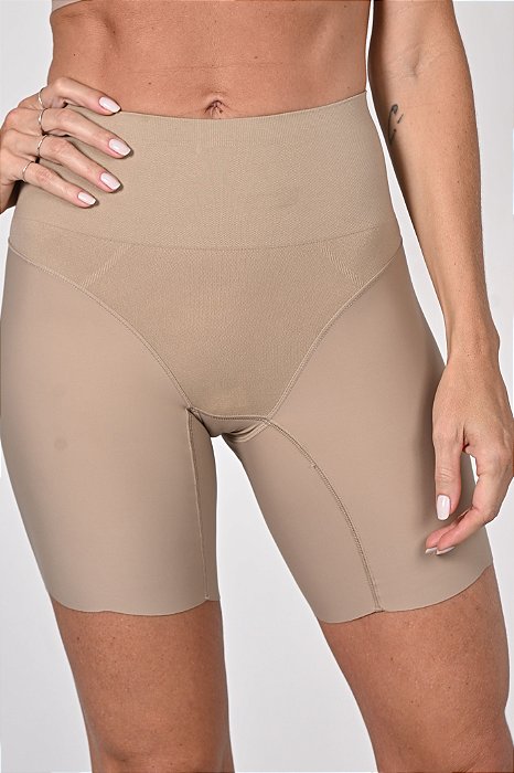 Bermuda Modeladora com Compressao TECH Chocolate 11800