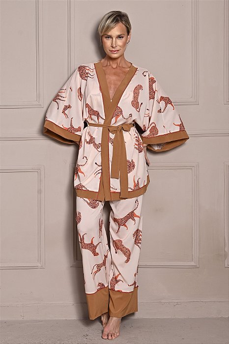 Conjunto Trio com Top Lara Off White 11809