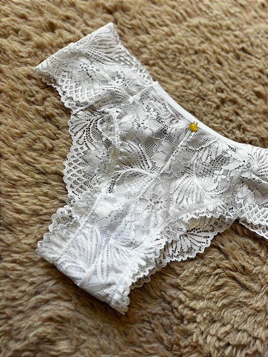 Calcinha Biquini Rendada Ana Branco 11892