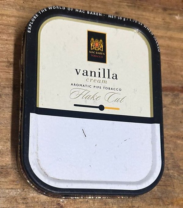 Vanilla Cream Flake - Lata Antiga