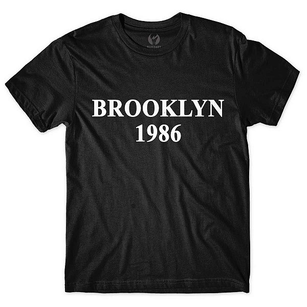 Camiseta Brooklyn 1986 - Preta