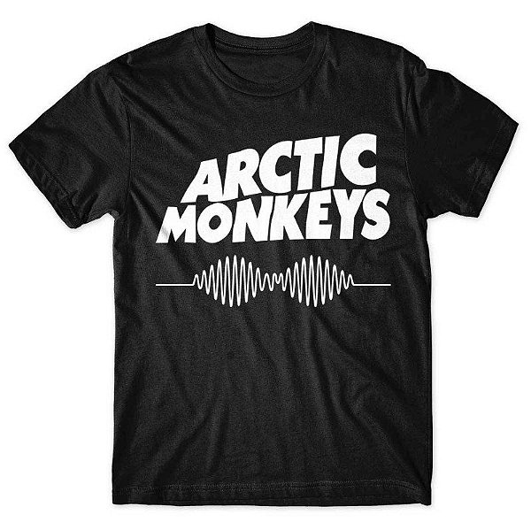 Camiseta Arctic Monkeys - Preta