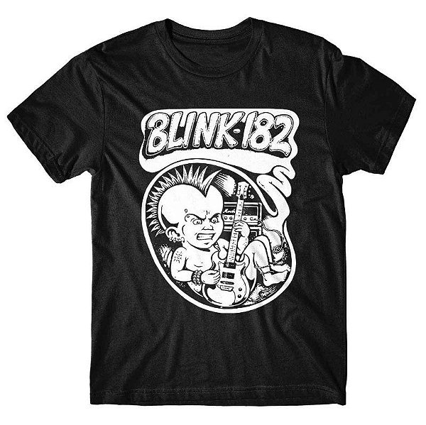 Camiseta Blink 182 - Preta