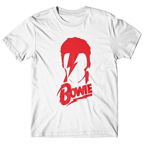 Camiseta David Bowie - Branca