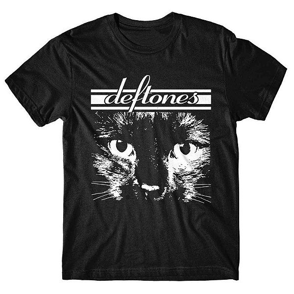 Camiseta Deftones - Preta