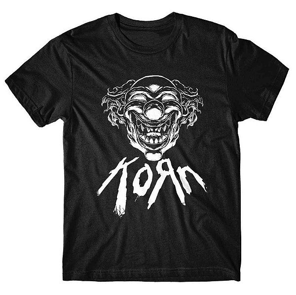 Camiseta Korn - Preta