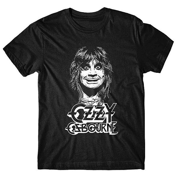 Camiseta Ozzy Osbourne - Preta