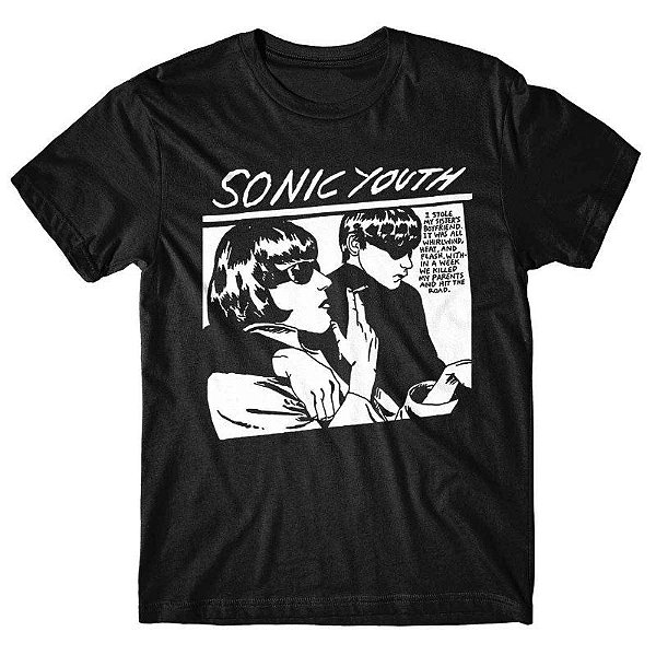 Camiseta Sonic Youth - Preta