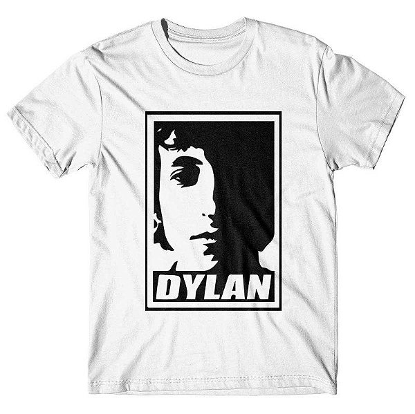 Camiseta Bob Dylan - Branca