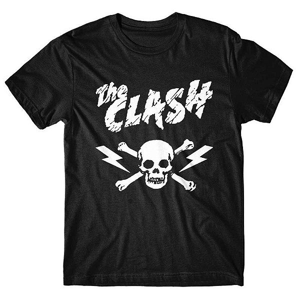 Camiseta The Clash - Preta