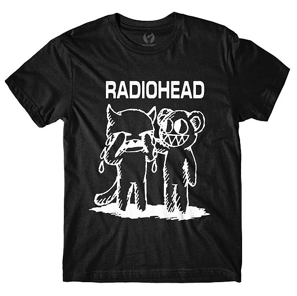Camiseta Radiohead - Preta