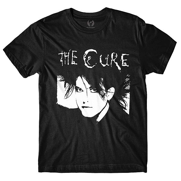 Camiseta The Cure - Preta