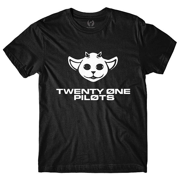 Camiseta Twenty One Pilots Ned - Preta