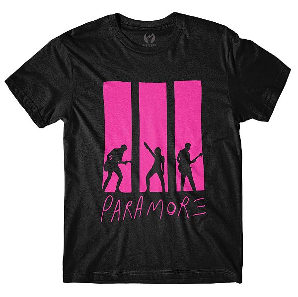 Camiseta Paramore - Preta